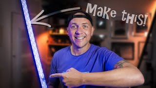 How to make a DIY Light painting Stick  Homemade Pixelstick [upl. by Yecad]