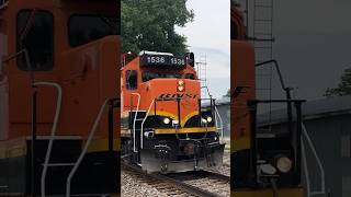 GP282 Leading YOMA101 out of Chalco NE 53024 [upl. by Hogue]