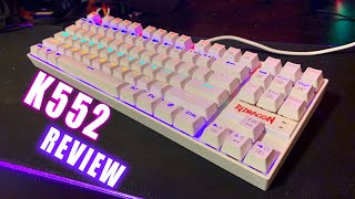 CHEAPEST RGB Mechanical Keyboard  The Redragon K552 Review 30 [upl. by Bradlee]