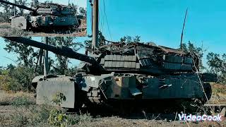 Field video Ukraine’s UpArmored DroneJamming M1A1 Abrams Tanks Are The Ultimate M1A1s [upl. by Feola54]