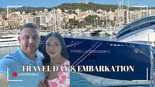 TRAVEL DAY amp EMBARKATION  MARELLA CRUISE  OCT 2024 [upl. by Xad330]