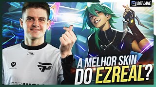 EZREAL HEARTSTEEL está APROVADÍSSIMO Melhor skin do campeão [upl. by Shell]