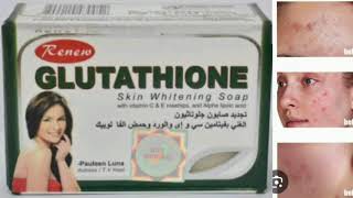 Renew Glutathione Skin Whitening Soap [upl. by Nnazil410]