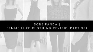 Femme Luxe Clothing Review Part 36 [upl. by Aniral653]