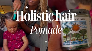 Nature’s Blessings  POWERFUL Hair Growth Pomade REVIEW  Holistic Hair Care [upl. by Malinin]