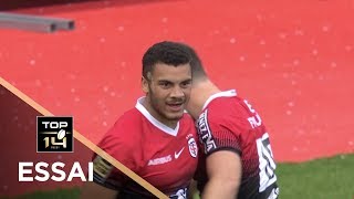 TOP 14  Essai Matthis Lebel ST  Toulouse  Castres  J7  Saison 20192020 [upl. by Sarah984]