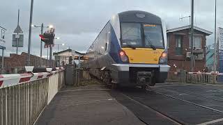 MPVno double stay antrim station level crossing co antrim 151124 [upl. by Oderfliw]