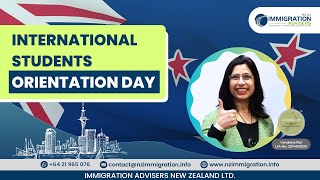 International Students Orientation Day  Vandana Rai  Immigration Advisers New Zealand Ltd [upl. by Akiemat52]