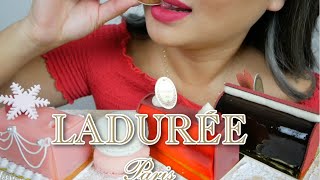 Laduree Paris Patisserie ASMR No Talking Soft Relaxing Eating Sounds  SISSIASMR [upl. by Filler444]