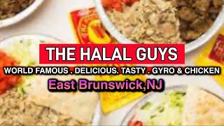 THE HALAL GUYS Chicken And Gyro Platter NYC ‘s Most Legendary Street Food Now in East Brunswick NJ [upl. by Nylear]