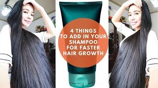 4 Ingredients You Should Add to Your Shampoo for Faster Hair GrowthBeautyklove [upl. by Janus]