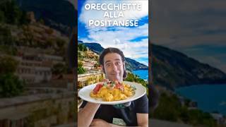 Orecchiette alla positanese no spettacolo e nesplosione de gusto bone e gajarde chef pasta [upl. by Elrak]