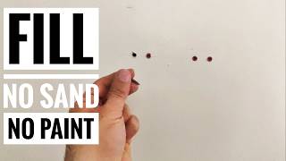 How to Fill Wall Holes and Fix Peeling Paint [upl. by Lief]