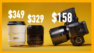 TTArtisan AF 56mm f18 vs Viltrox vs Sirui APSC Fujifilm X Nikon ZSony E [upl. by Laird42]