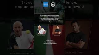 Tennis Legend Andre Agassi Live in Mumbai—Dont Miss Out [upl. by Garceau]