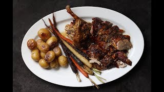 Andrew Zimmern Cooks Bohemian Roasted Duck [upl. by Chernow185]