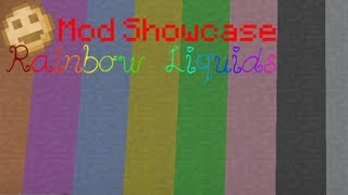 Minecraft Mod Rainbow Liquids [upl. by Tiffanie]