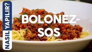 Bolonez Sos Nasıl Yapılır [upl. by Soph]