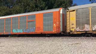 BNSF Manifest Train 24 Byhalia MS [upl. by Mallen]