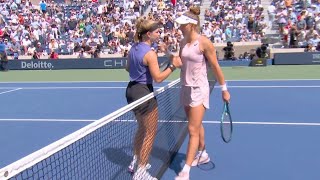 Karolina Muchova vs Haddad Maia Highlights US Open 2024 Quarter Final  Muchova vs Haddad Mai [upl. by Aldric]