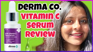 Derma co 10 vitamin C Serum Review [upl. by Beilul919]