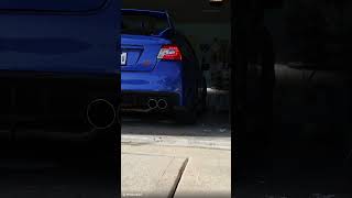 Subaru WRX STI cold start remark non resonated [upl. by Neeoma]