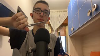 ASMR FAST amp AGGRESSIVE HAIRCUT✂️ [upl. by Divadnoj]