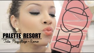 ♡TUTORIEL Palette RESORT de chez Sigma TUTO  REVUE [upl. by Tterag]