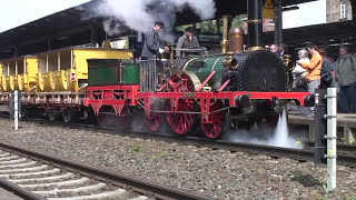 175 Jahre Deutsche Eisenbahn  Fahrt mit dem Adler  Jubiläumsfahrt NürnbergFürth 2010 [upl. by Martino750]