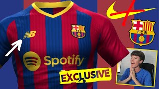 ¡FILTRADA la EQUIPACIÓN NEW BALANCE del FC BARCELONA ¡ADIÓS NIKE [upl. by Drape]