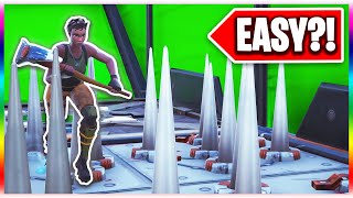 The SUPER EASY Deathrun for Defaults EASY or Hard Fortnite Creative Mode [upl. by Pals]