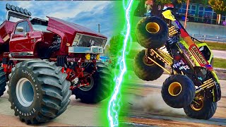 Monster Truck Show 2023 Indianapolis 4 Wheel Jamboree Outlaw Drags FULL SHOW [upl. by Bruis]