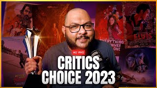 Critics Choice Awards 2023 Ao Vivo  Comentários  Segunda tela  Live [upl. by Ivie]