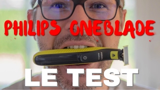 Test Oneblade philips le rasoir MAGIQUE [upl. by Anayaran]