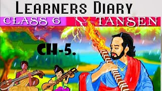 Learners Diary  Class6th  Ch5 Tansen  English Supplementary [upl. by Jermaine]