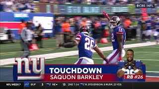 Interception leads to Saquon Touchdown [upl. by Affay]