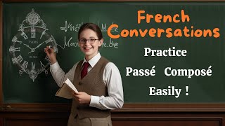 learnfrench French Conversations Practice Passé Composé Easily [upl. by Salkin193]