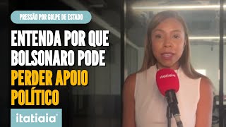 BOLSONARO PODE PERDER APOIOS POLÍTICOS APÓS DEPOIMENTOS SOBRE PRESSÃO POR GOLPE  EDILENE LOPES [upl. by Eelarak]