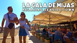 La Cala de Mijas Spain Relaxing Seaside Town October 2023 Update  Costa del Sol  Málaga 4K [upl. by Glorianna]