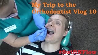 My Trip to the Orthodontist vlog 10 swiftnflow [upl. by Nepil]