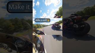 How to pass a 1000cc on a 600 motorcycle trackday NYST ZX6R Kawasaki gopro foryou r1 yamaha [upl. by Alyse]