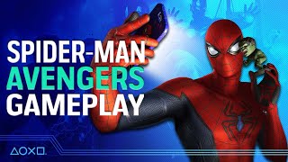 Marvels Avengers  SpiderMan PS5 Gameplay [upl. by Kela]