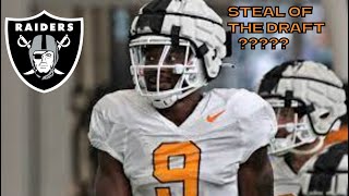 LAS VEGAS RAIDERS DRAFT RAMEL KEYTON  FILM BREAKDOWN [upl. by Enyleve]