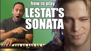 🎹 Learn To Play Piano  How To Play Lestat’s Piano Sonata  Accurate Lesson Sheets  Authentic ⚡️ [upl. by Leahcar]