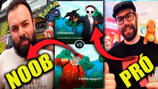 Desafiei um PRÓ PLAYER no evento de Pokemon GO [upl. by Aicirtap]