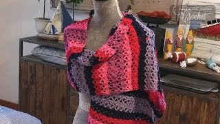 Easy Crochet Shells Wrap [upl. by Grayson]