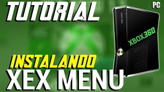 Como instalar XEX Menu Pelo PC  Xbox 360 RGH [upl. by Ahoufe]