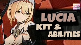 NEW UPDATE LUCIA KIT AND ABILITIES  Zenless Zone Zero [upl. by Ruamaj]