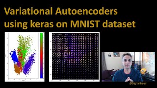 179  Variational autoencoders using keras on MNIST data [upl. by Ihn]