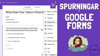 Hvernig á að búa til spurningar í Google Forms [upl. by Leiad]